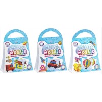 Набір креативної творчості Aqua Mosaic Комільфо українською DankoToys (12) (24) AM-02-1,2,3 