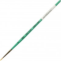 Пензлик художній Rosa Talent Hobby&Craft синтетика кругла 0, коротка ручка 3932 (12)  