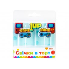 Набір свічок в торт Games 5 шт Maxi (48) MX629278