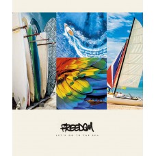  Тетрадь 60 листов линия Школярик УФ-лак (10) (80) №060-3066L