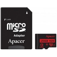 Карта пам'яті 128 Gb Micro-SDXC (UHS-1) Apacer (adapter) R-85 MB/s, class10 2756