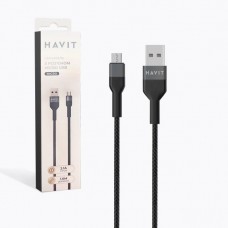 USB-кабель > Type-C Havit HV-CB623C 2.1A 1 м black