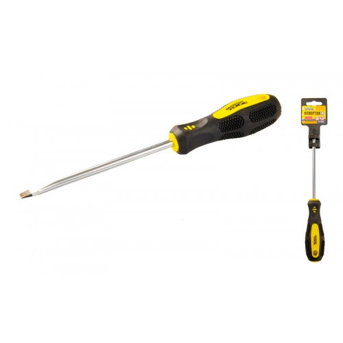 Отвертка Master Tool шлицевая SL8х150мм 48-5815