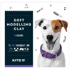 Пластилін Kite Dogs 8 кольор. 160гр воск. K22-082(60)