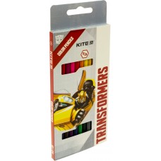 Карандаши цветные 12 цветов Kite Transformers двухсторонние (12) (240) TF22-054