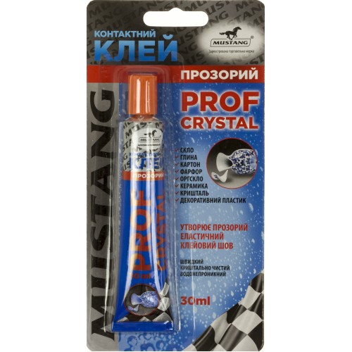 Клей Prof Crystal Mustang 30 мл (12) 91319