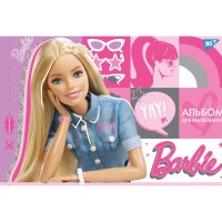 Альбом для малюв. на скобі 20/100 А4 з перфор. (для дівчаток) №130485/Yes/(6)(132)