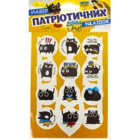 Набор наклеек B6 Патриотические 2 листа (16) №НС-В6-05/2797