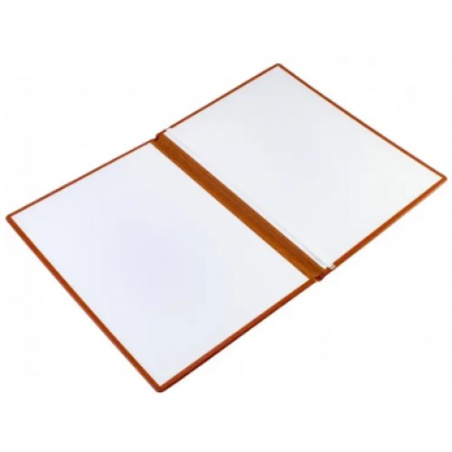 Папка A4 Вітаємо з тисн. Nebraska коричнева O36039-07/Optima/(15)