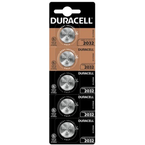 Батарейка Duracell CR2032/5bl (5) ((20)