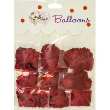  Декор для воздушных шаров красный (300) КИ №1362-3G