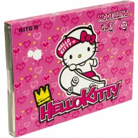 Пластилін Kite Hello Kitty 12 кольор. 240гр воск. HK22-1086(48)