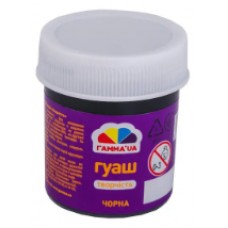 Гуаш "Гамма UA" Творчість 100мл чорна №402215 (9)