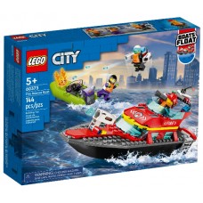 Конструктор LEGO City Човен пожежної бригади 60373(6)