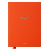 Щоден. А6 "Yes" недат. 160арк. Felice,м'яка обкл.,помаранчовий,фольга №252358