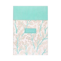 Ежедневник A5 Yes недатированный 320 листов Sonata, бирюзовый №252081