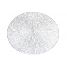 Серветка настільна кругла "Modern" 38см срібло №445-019/Bonadi/(4)