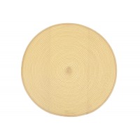 Серветка настільна кругла "Casual" 38см натуральний солом'яний №445-054/Bonadi/(4)