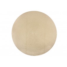 Серветка настільна кругла "Modern" 38см золото №445-060/Bonadi/(4)