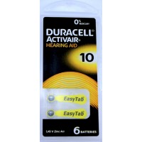 Батарейка Duracell Zinc Air HA10/6bl(6)(60)