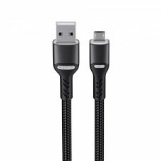 Кабель USB > microUSB Havit HV-CB6215 3A 1м black