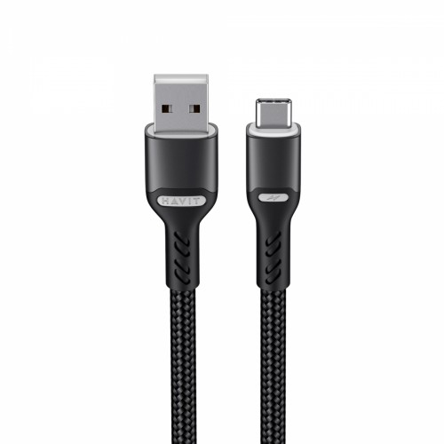 Кабель USB > Type-C Havit HV-CB6217 3A 1м black