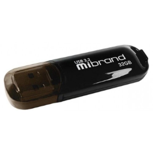 Флеш-пам`ять 32GB Mibrand Gen1 Marten USB3.2 black 0044