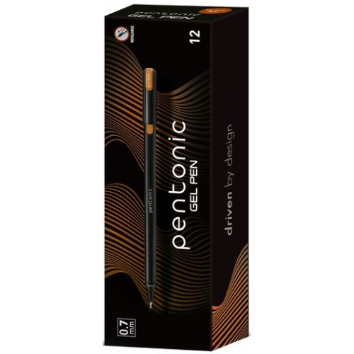 Ручка гел. Linc 420420 Pentonic 0,7мм помаранчева(12)