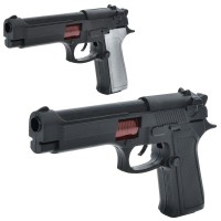 Пістолет тріщалка 25см,2 види, в кульку,27х18х3см №0025-16-17(208)