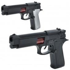 Пістолет тріщалка 25см,2 види, в кульку,27х18х3см №0025-16-17(208)