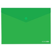 Папка-конверт "Economix" №SM31305 А4 на кнопці непрозор. асорті(12)(120)
