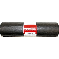 Пакети для сміття Optimum PRO 160л 10шт LD чорні 4120