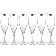 Набір фужерів скло "Bohemia. Gavia" (6шт) 220мм (шампанське) №1SI97/00000/210/5889