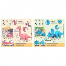 Динозавр 18см,ходить,запис,сенсорн. музика,світло,2види,на бат-ці,в кор-ці №1601A-1602A