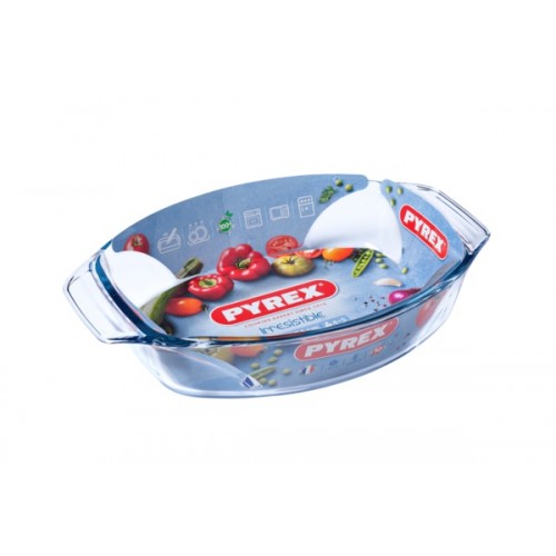 Форма для випічки Pyrex Irresistible 35х24х6см 2,8л скло овал. 411B000/7646/00011(6)