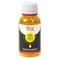 Олія лляна Rosa Gallery рафінована відбілена, 125мл 75400125