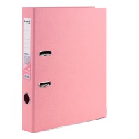 Папка-реєстратор A4 Delta by Axent 5см 1711-10P Pastelini двостор. PP (рожева)розібр.