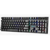 Клавіатура ігрова мембранна Xtrike Me KB-280 RGB black