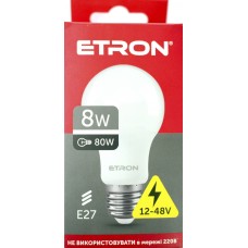 Лампа Etron Light Power LED 1-ELP-1250 8Вт 12-48V 4000K Е27(10)