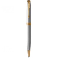 Ручка кульк. Parker Sonnet 17 Stainless Steel 84132 з позол.