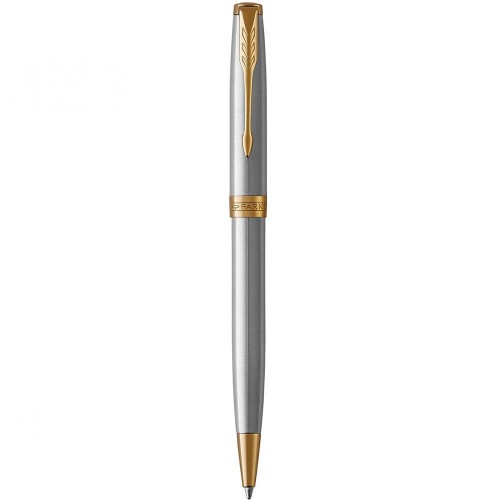 Ручка кульк. Parker Sonnet 17 Stainless Steel 84132 з позол.