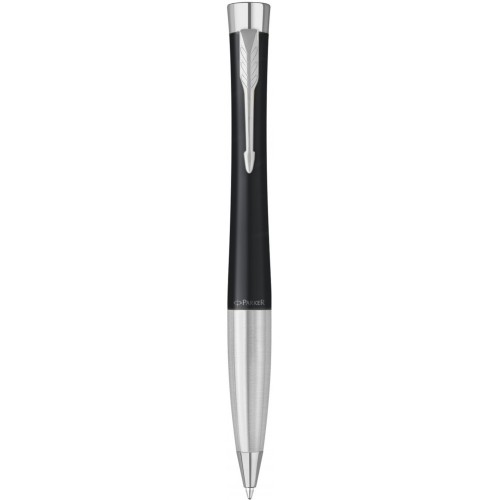 Ручка кульк. Parker Urban Muted Black 30135 хром