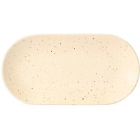 Блюдо керам. "Limited Edition Sandy Cream" 25см овал. №ZH-7013-6(6)(24)