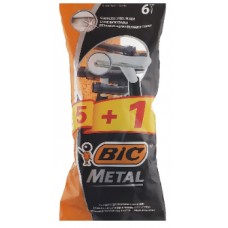 Станок однораз. Bic-Metal 5+1шт 6171