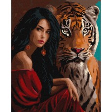 Картини по номерах акрил. "Влада краси" 40х50см №KHO8318/Ідейка/