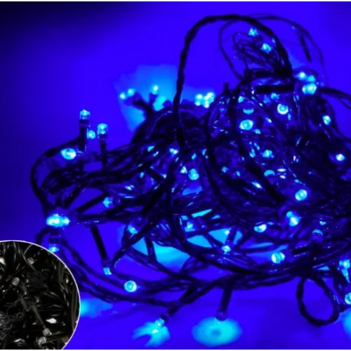 Гірлянда електрична String 200 LED, чорний провід (100) 1221-03  