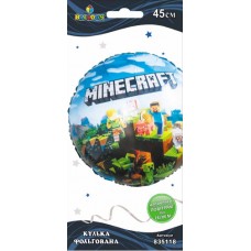 Шарик воздушный фольгированный Minecraft 45 см Pelican (5) 835118