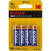 Батарейки Kodak Max LR-06/блістер 4шт (20)(100)