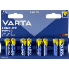 Батарейки Varta high energy/longlife power LR-06/блістер 8шт(20)