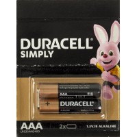 Батарейки Duracell LR-03/блістер відривний 2*10(120)